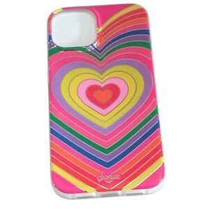Sonix Rainbow Hearts iPhone MagSafe Antimicrobial Hardshell Case various sizes